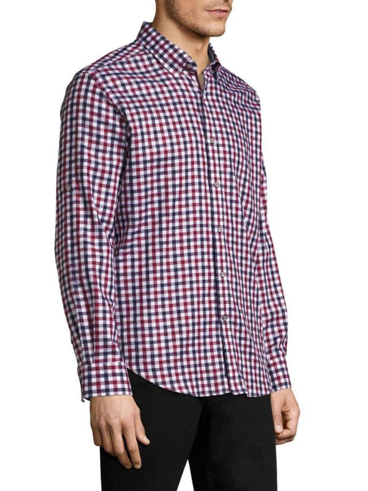 商品Robert Graham|Travis Cotton Button-Down Shirt,价格¥334,第3张图片详细描述