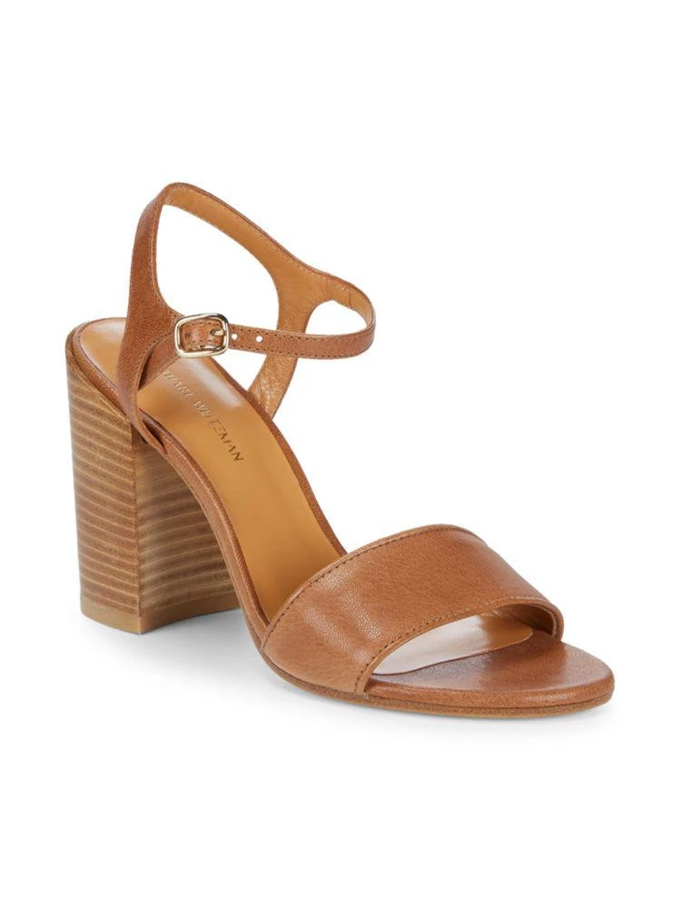 商品Stuart Weitzman|Bothliso Leather Sandals,价格¥1144,第2张图片详细描述
