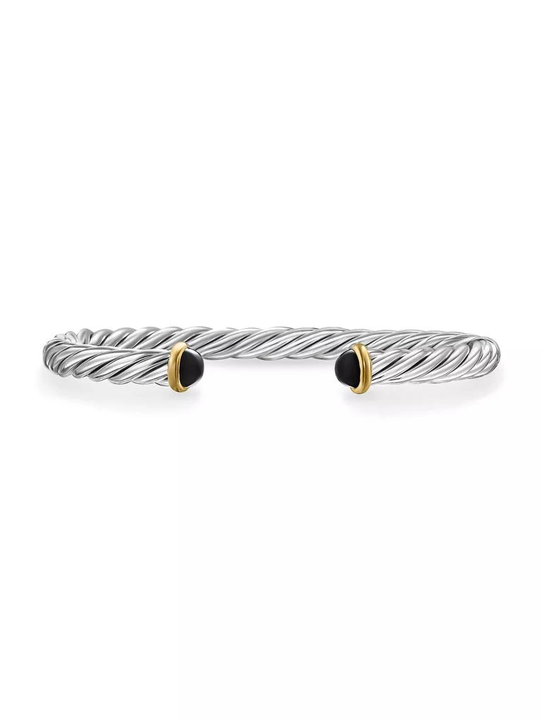 商品David Yurman|Cable Cuff Bracelet in Sterling Silver,价格¥4871,第1张图片