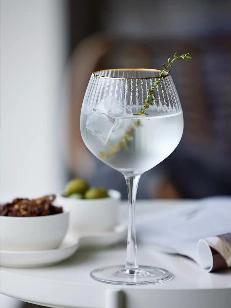 商品Lyngby|Palermo 4-Piece Gin & Tonic Glass Set,价格¥505,第4张图片详细描述