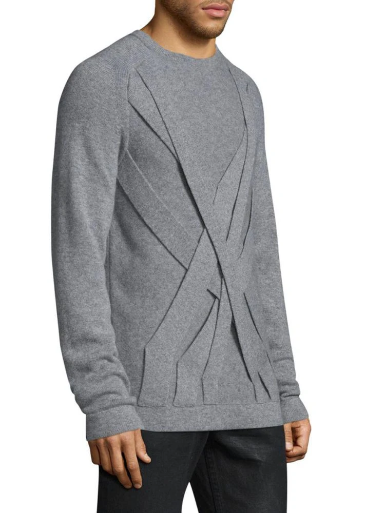 商品Helmut Lang|Cable Front Cashmere Pullover,价格¥1164,第3张图片详细描述