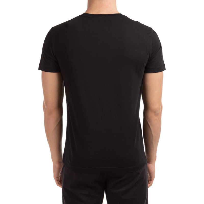 Emporio Armani 安普里奥 阿玛尼 男士黑色印花短袖T恤 3HPT48-PJT3Z-1200商品第4张图片规格展示