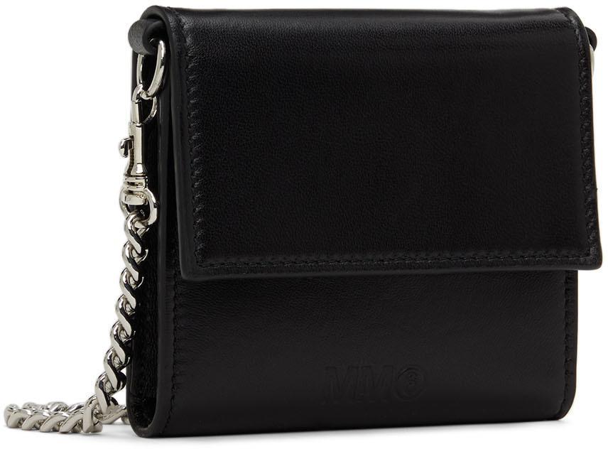 商品MAISON MARGIELA|Black Chain Wallet Bag,价格¥2403,第4张图片详细描述
