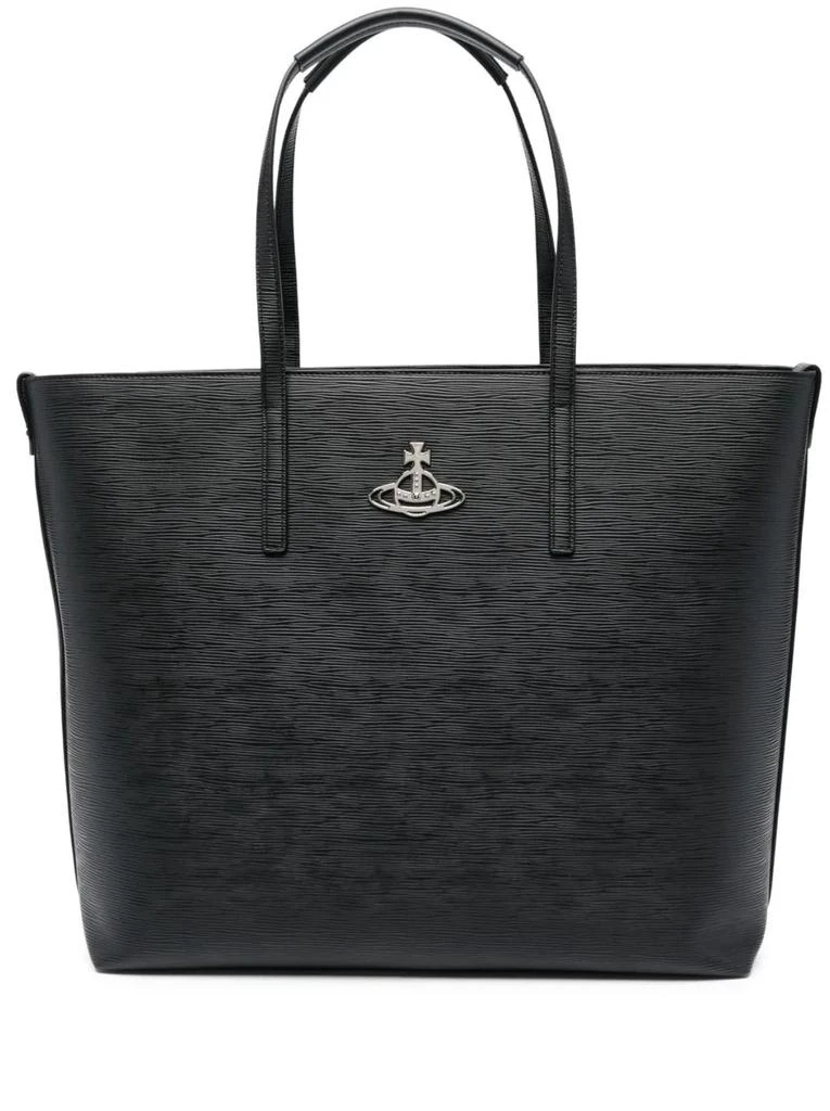 商品Vivienne Westwood|polly drawstring tote bag black,价格¥2118,第1张图片
