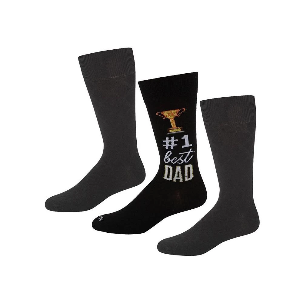 商品Memoi|Men's Novelty Rayon From Bamboo Blend 3 Pair Pack Socks,价格¥200,第1张图片