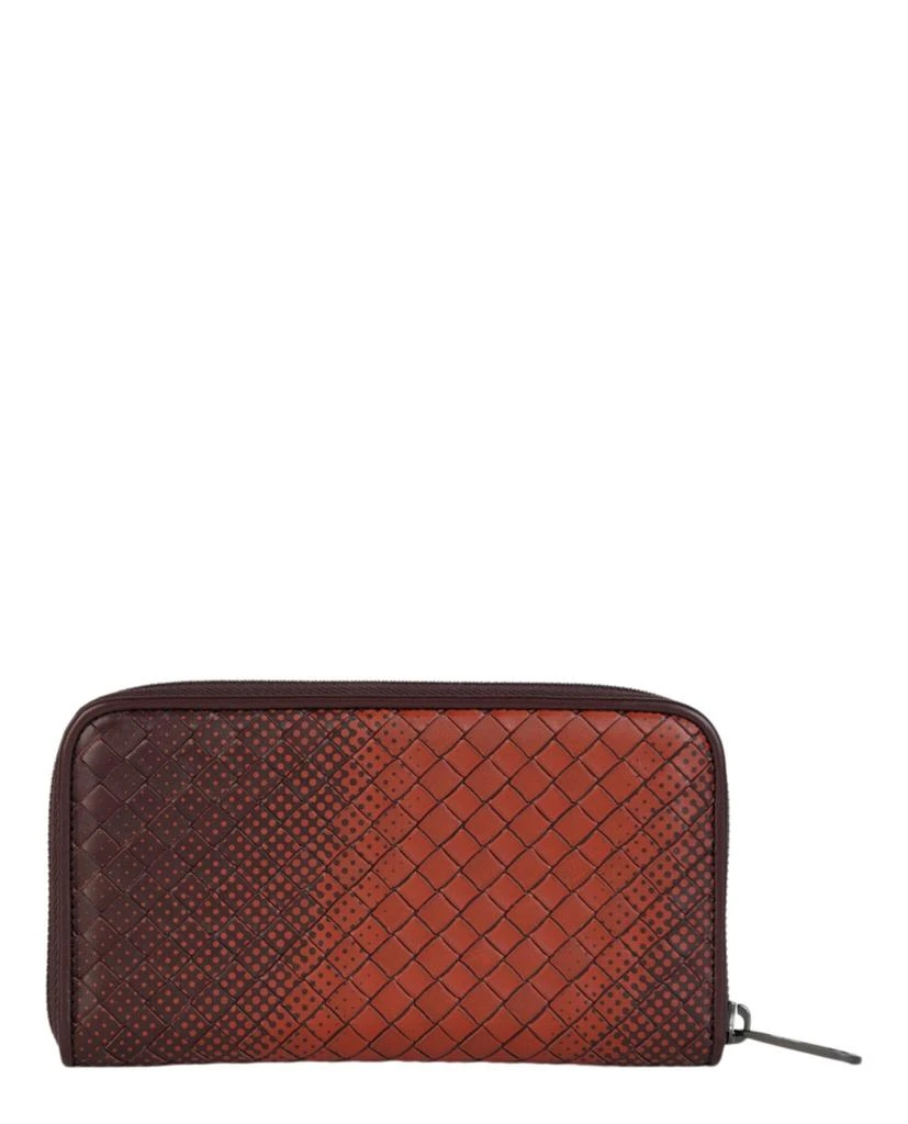 商品Bottega Veneta|Intrecciato Leather Zip-Around Wallet,价格¥1495,第4张图片详细描述