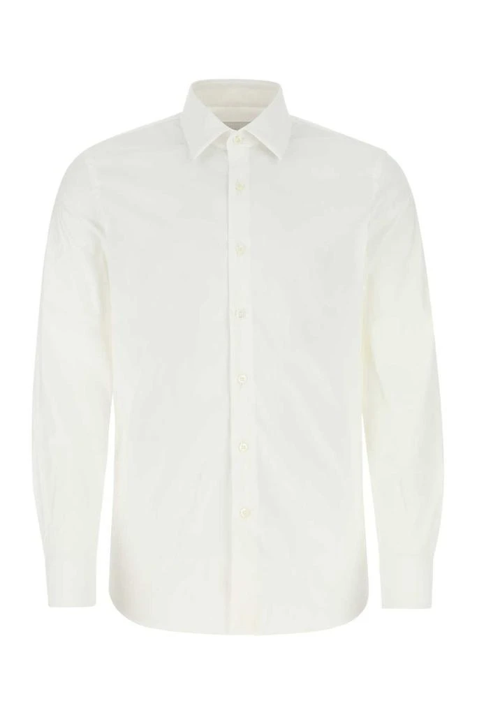 商品Prada|Prada Long Sleeved Buttoned Shirt,价格¥4630,第1张图片