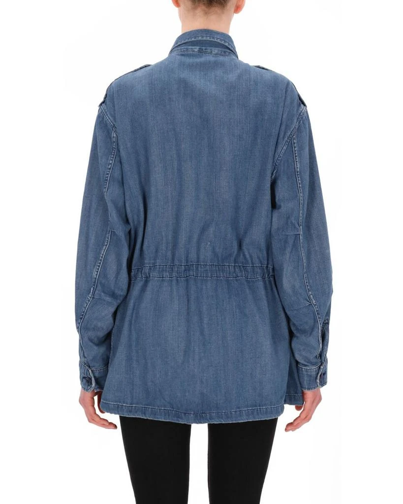 商品Ralph Lauren|Ralph l au ren women's blue cotton jacket,价格¥2664,第4张图片详细描述