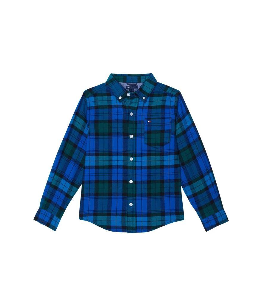 商品Tommy Hilfiger|Plaid Long Sleeve Button-Down Shirt (Big Kids),价格¥319,第1张图片
