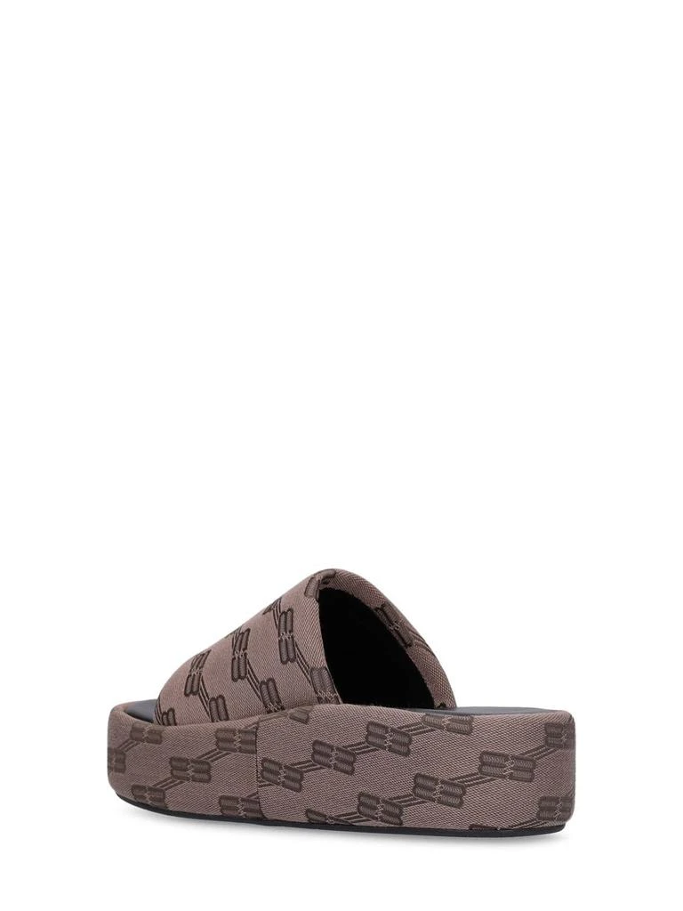 商品Balenciaga|Rise Jacquard Monogram Slide Sandals,价格¥5351,第3张图片详细描述