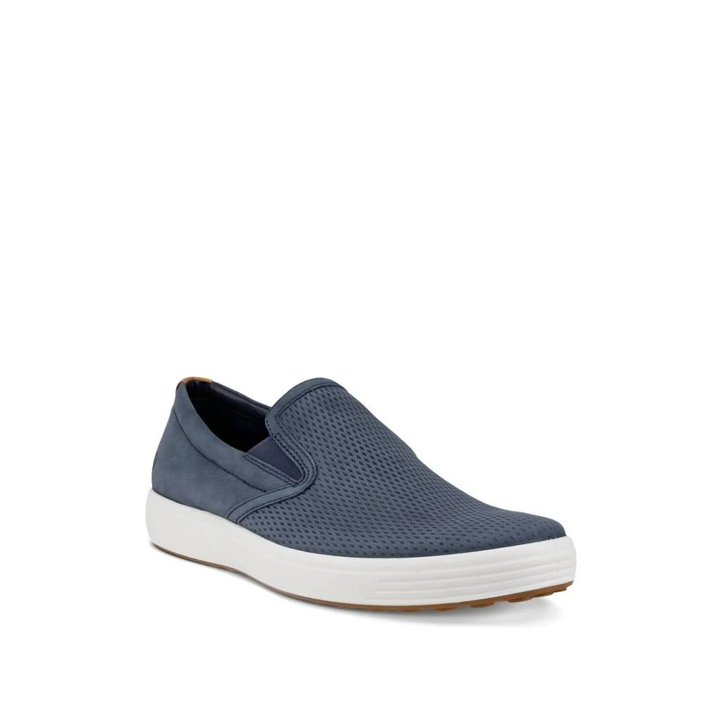 商品ECCO|Men's Soft 7 Slip-On Shoes In Marine Lion,价格¥966,第1张图片