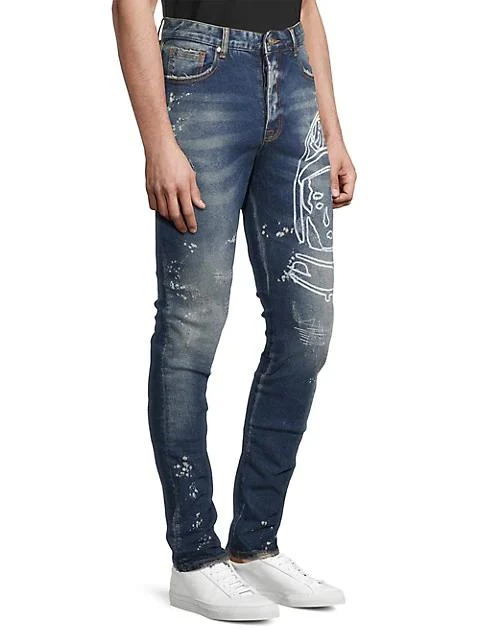 商品Billionaire Boys Club|Logo Helmet Five-Pocket Jeans,价格¥1455,第4张图片详细描述