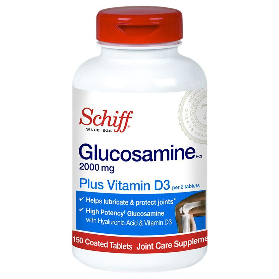 Schiff | Glucosamine With Vitamin D3 And Hyaluronic Acid 148.32元 商品图片