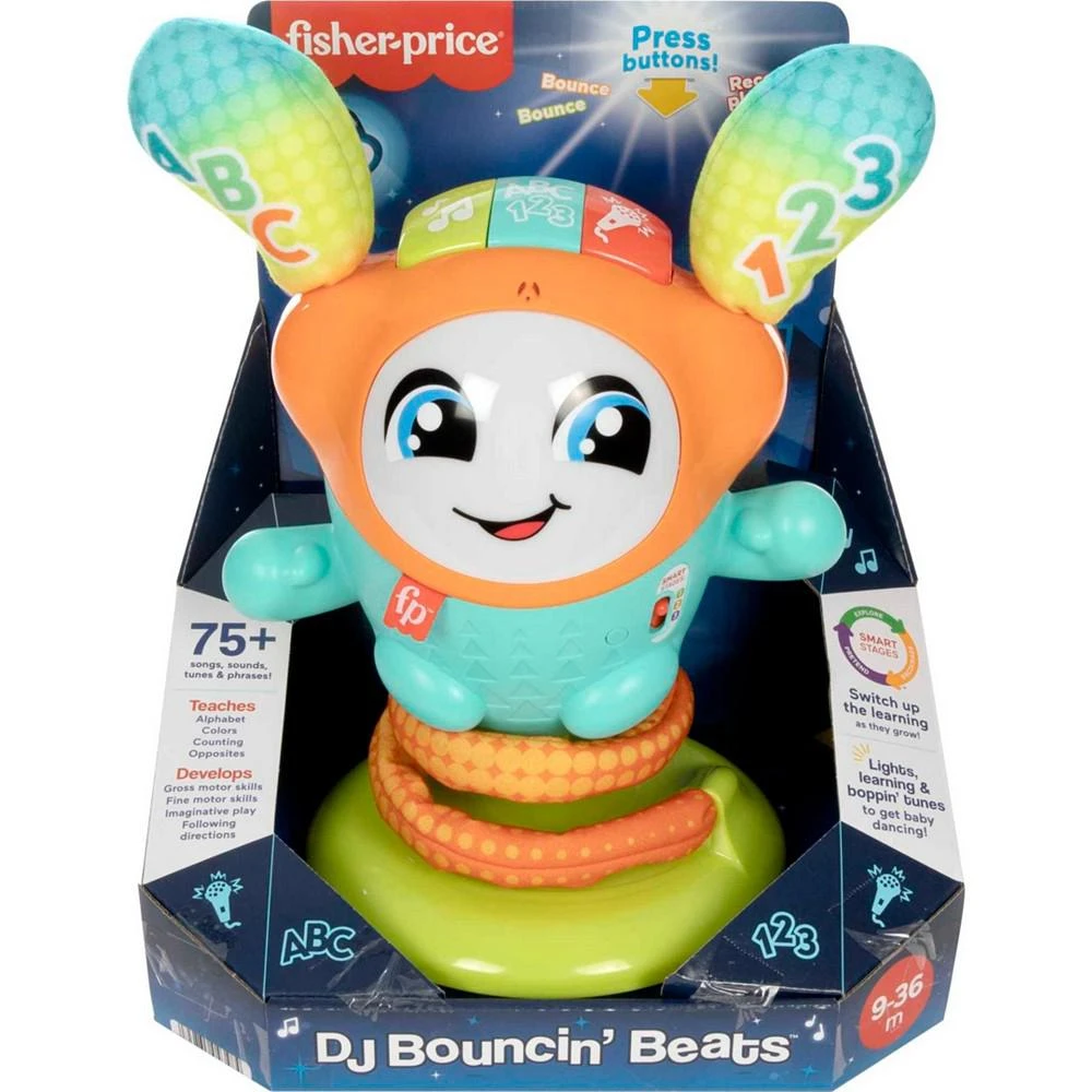 商品Fisher Price|DJ Bouncin' Beats Interactive Musical Learning Toy,价格¥332,第2张图片详细描述