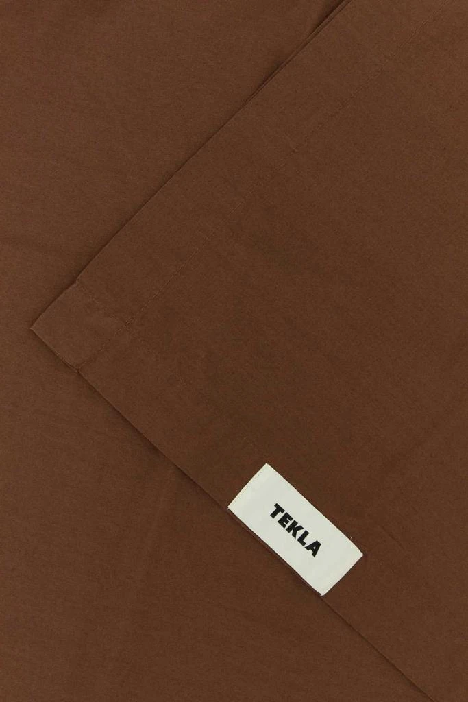 商品Tekla|Chocolate Cotton Flat Sheet,价格¥949,第2张图片详细描述