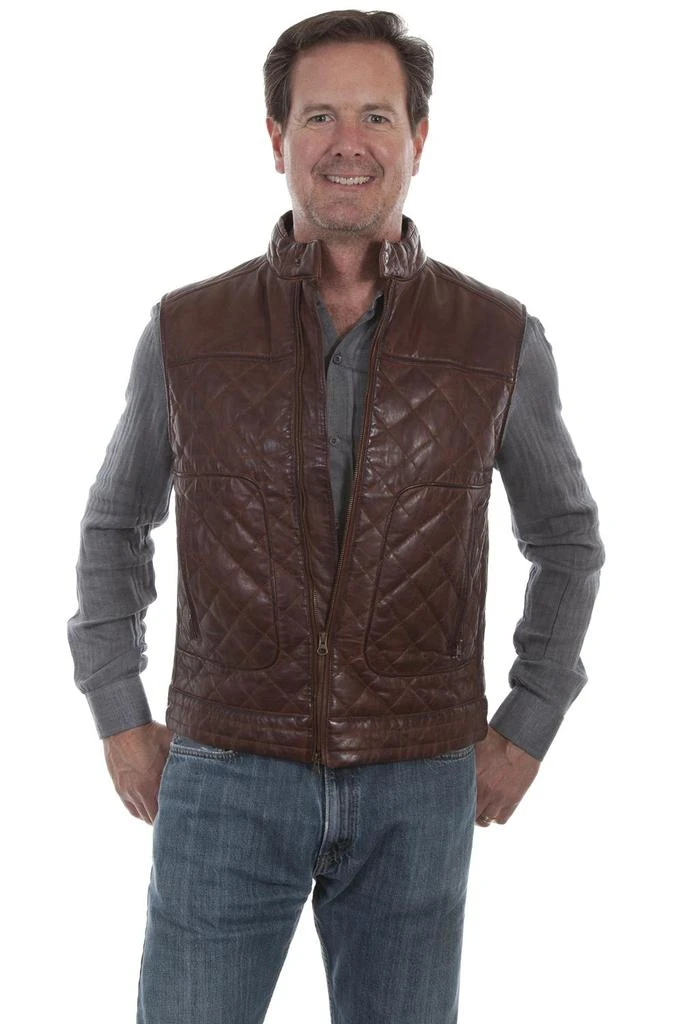 商品Scully Leather|Leather Vest,价格¥2409,第1张图片
