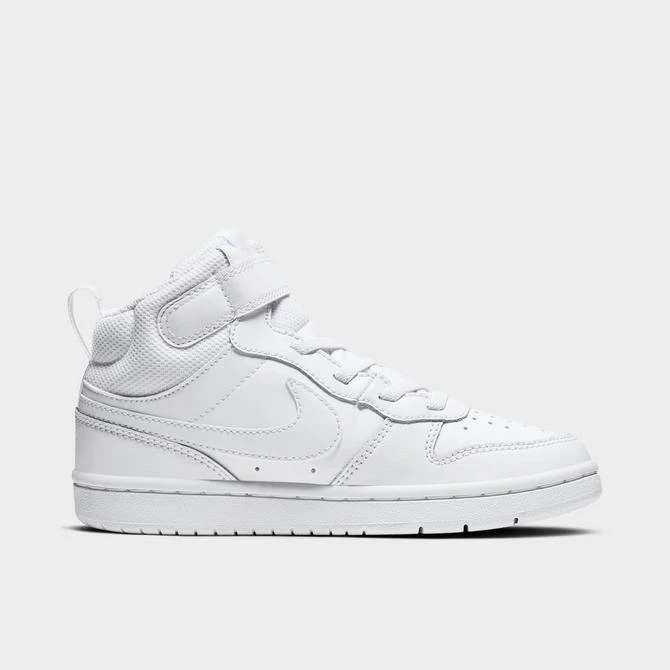 商品NIKE|Little Kids' Nike Court Borough Mid 2 Casual Shoes,价格¥487,第2张图片详细描述