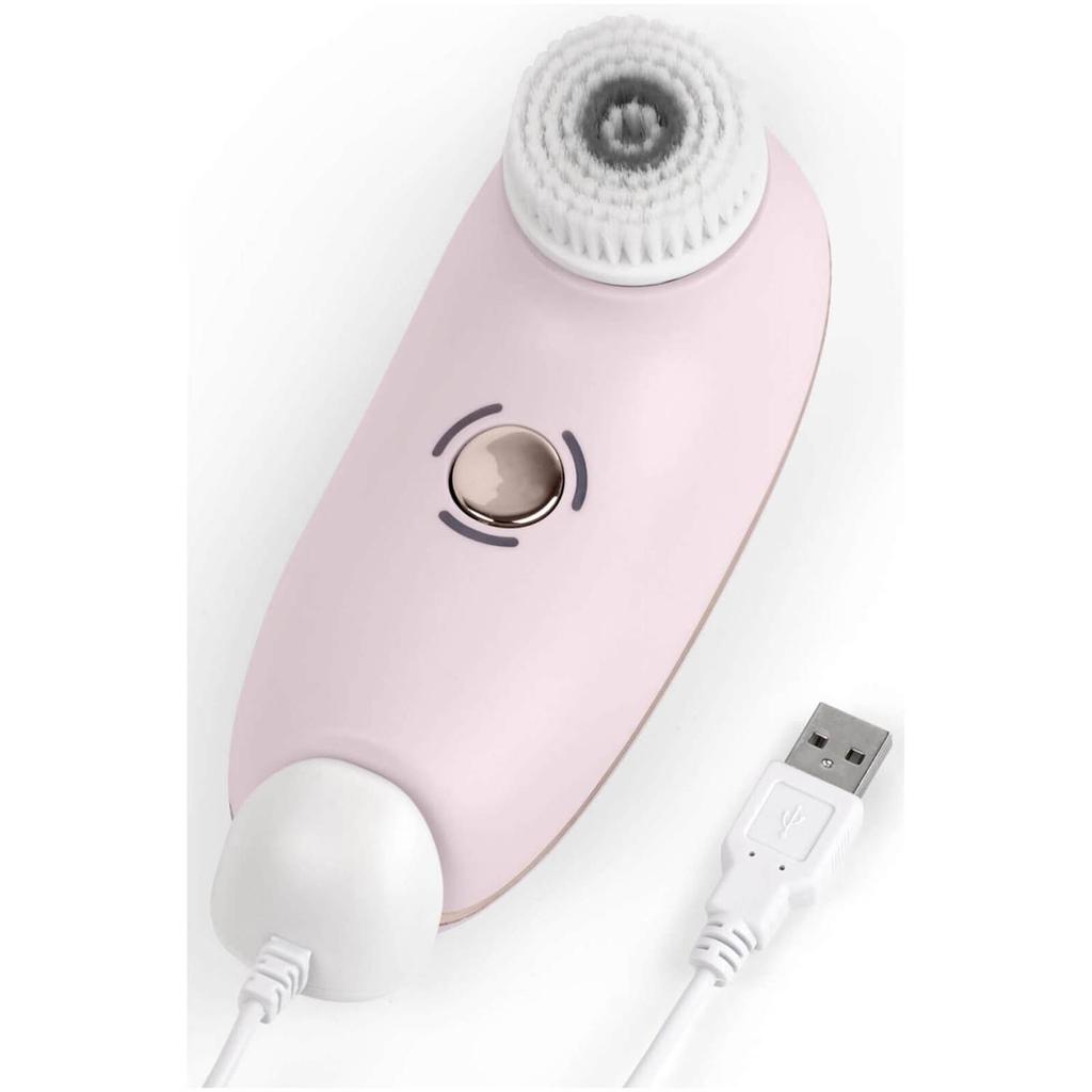 Magnitone London BareFaced 2 Daily Cleansing and Skin Toning Brush - Pink商品第10张图片规格展示