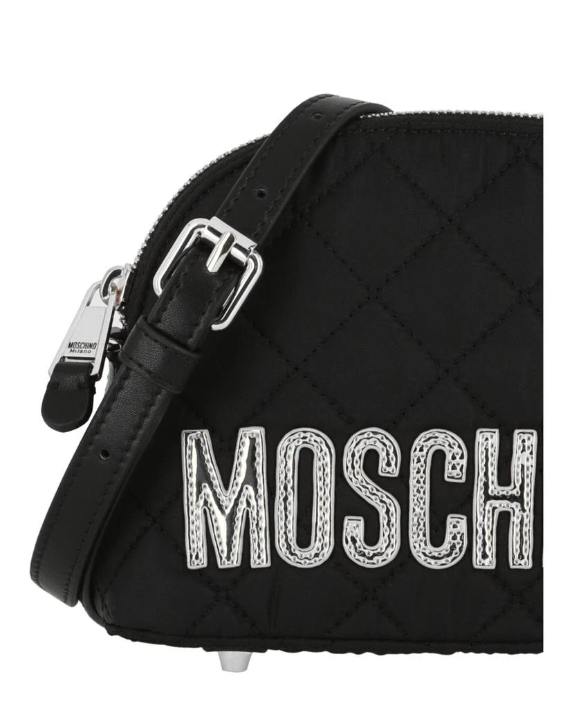 商品Moschino|Quilted Logo Shoulder Bag,价格¥2360,第3张图片详细描述