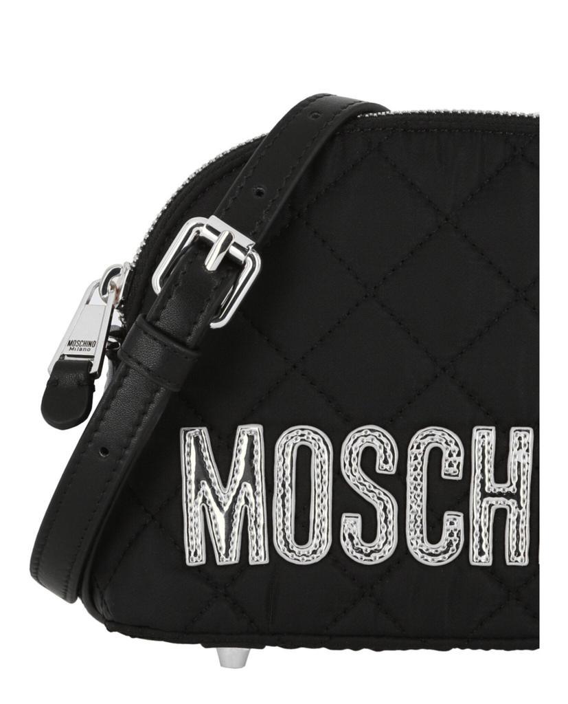 商品Moschino|Quilted Logo Shoulder Bag,价格¥2298,第5张图片详细描述
