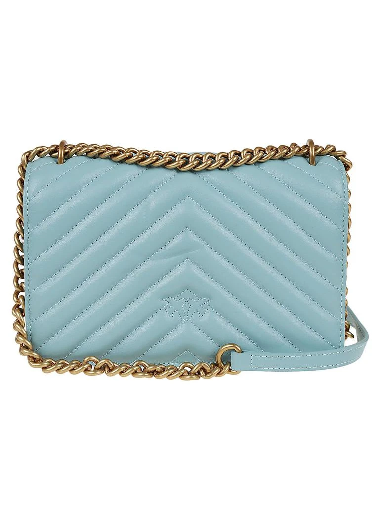 商品PINKO|Pinko Lovebird Quilted Chain-Linked Crossbody Bag,价格¥1868,第2张图片详细描述