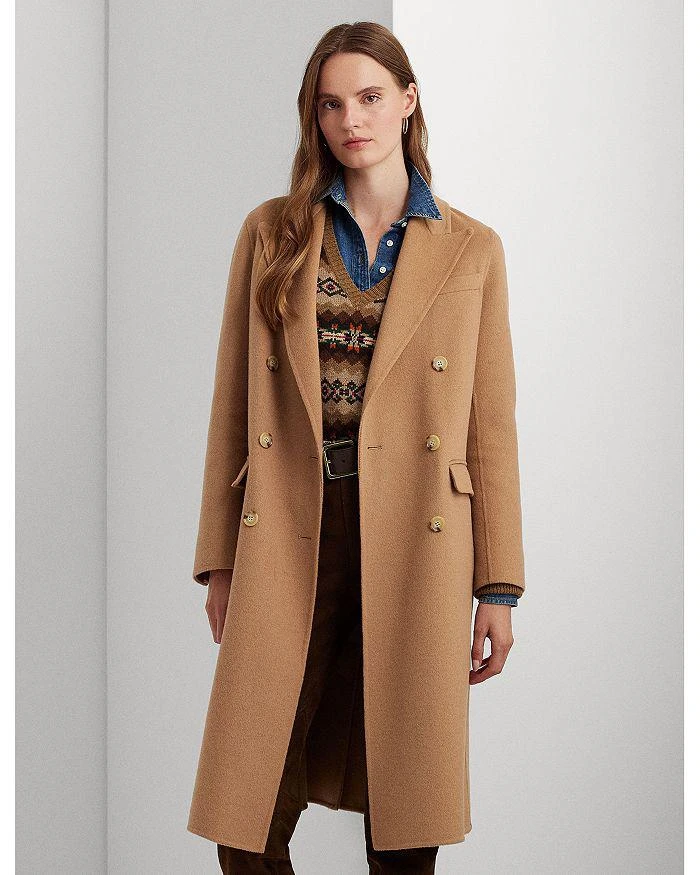 商品Ralph Lauren|Double Breasted Coat,价格¥3714,第4张图片详细描述