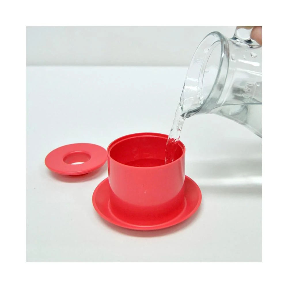 商品Hitrons Solutions|Natural Water Non-Electric Personal Apple Humidifier, Red,价格¥239,第5张图片详细描述