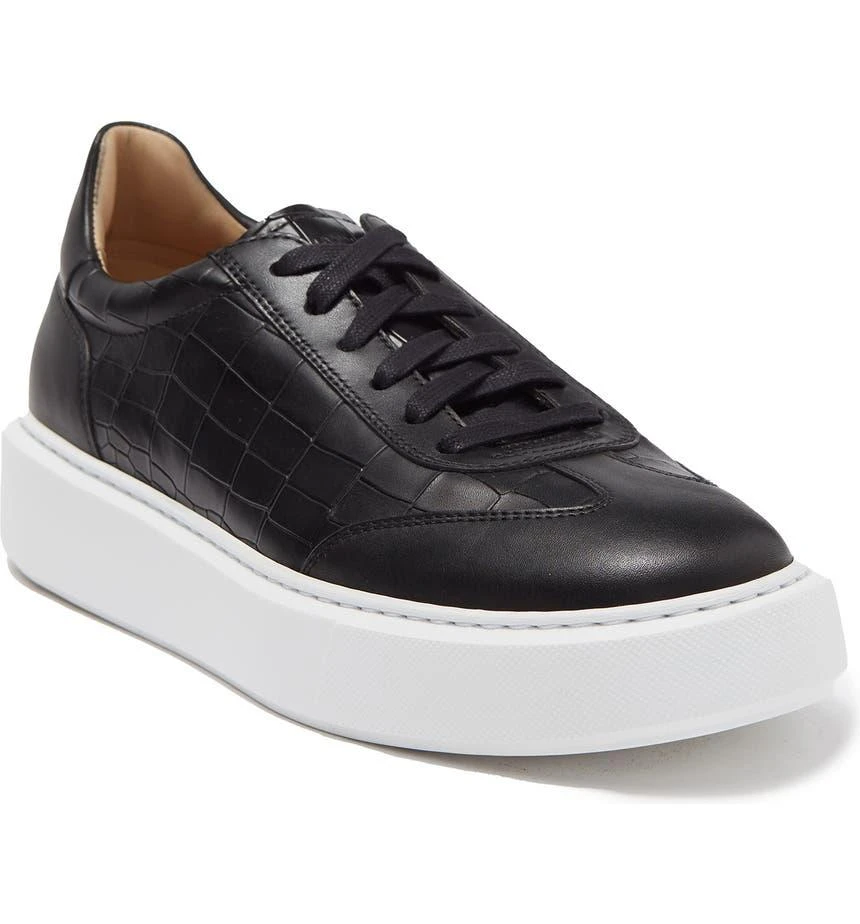 商品Magnanni|Mino Leather Sneaker,价格¥1081,第1张图片