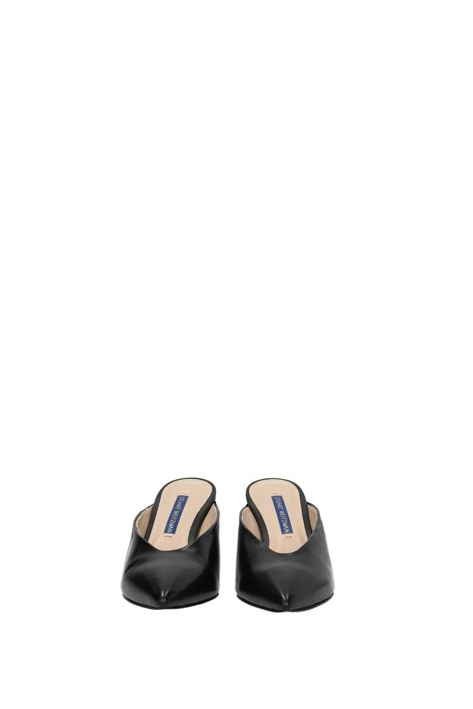 商品Stuart Weitzman|Sandals lulah Leather Black,价格¥1047,第3张图片详细描述