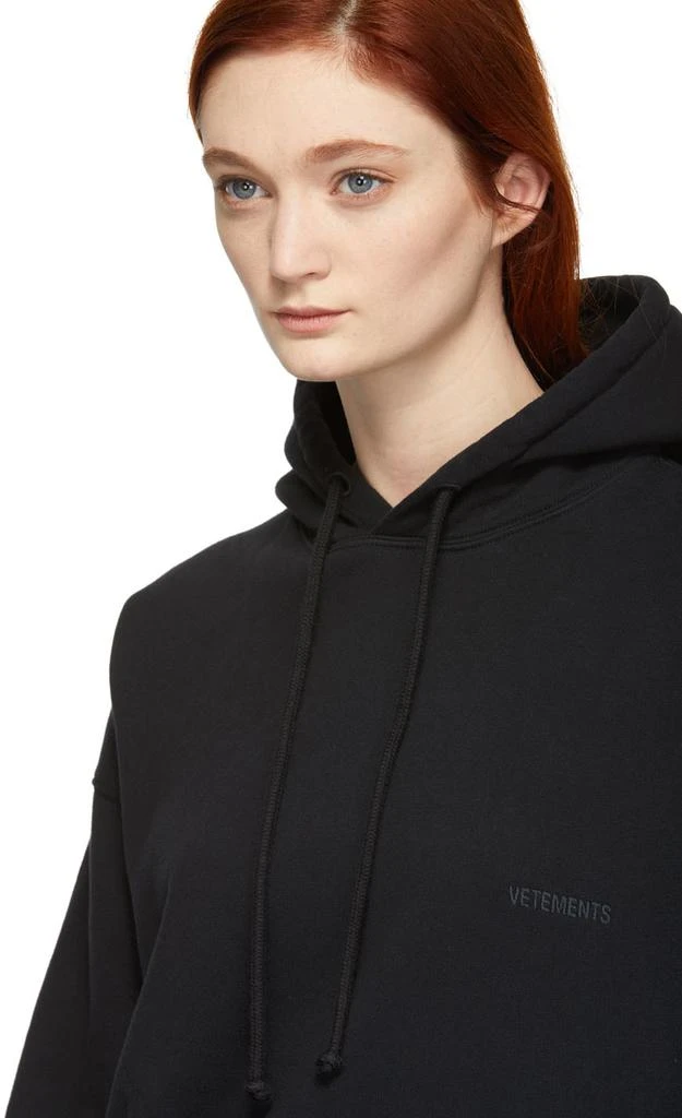商品Vetements|Black Cut-Out Elbow Hoodie,价格¥1959,第5张图片详细描述