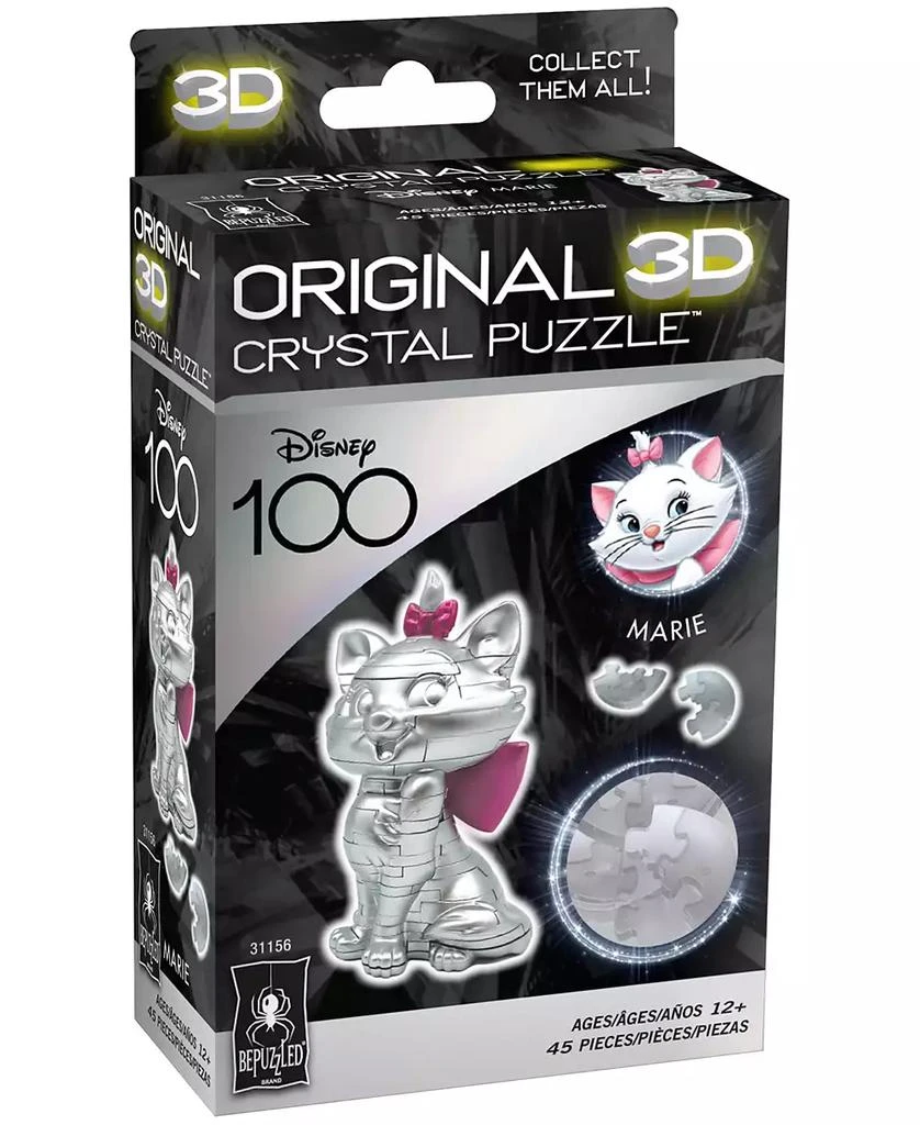 商品BePuzzled|3D Crystal Puzzle - Disney 100 Platinum Edition - Marie, 45 Pieces,价格¥127,第2张图片详细描述