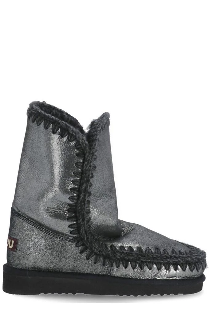 商品Mou|Mou Eskimo 24 Metallic Whipstitch-Trim Boots,价格¥1210,第1张图片