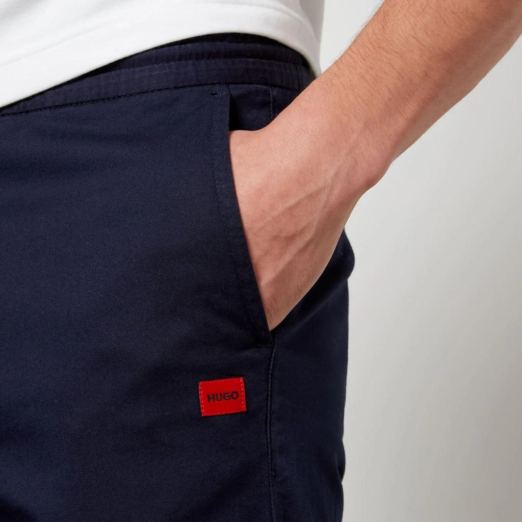商品Hugo Boss|HUGO Gyte223 Cotton-Blend Twill Trousers,价格¥296,第4张图片详细描述