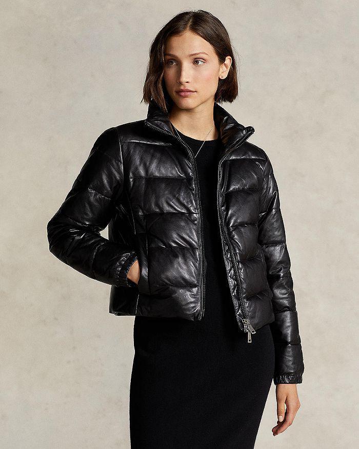 商品Ralph Lauren|Leather Puffer Coat,价格¥6335,第6张图片详细描述