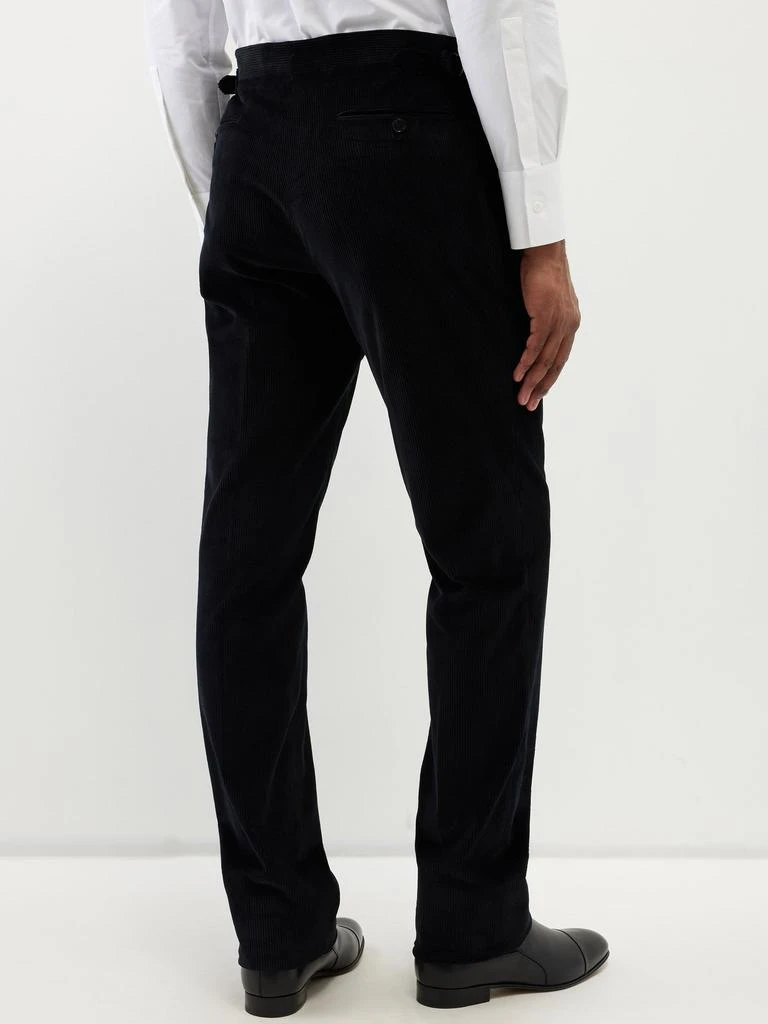 商品Ralph Lauren|Gregory pleated cotton-corduroy suit trousers,价格¥2006,第5张图片详细描述