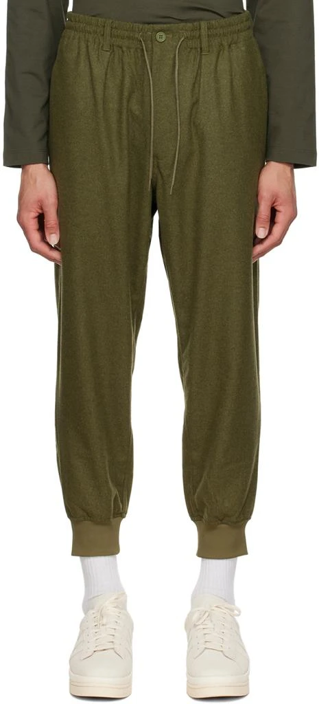 商品Y-3|Khaki Cuff Trousers,价格¥2652,第1张图片
