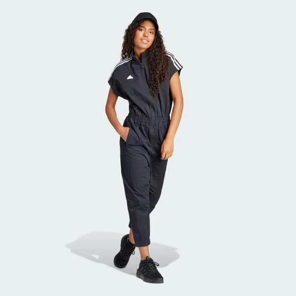 商品Adidas|Tiro Woven Loose Jumpsuit,价格¥752,第3张图片详细描述