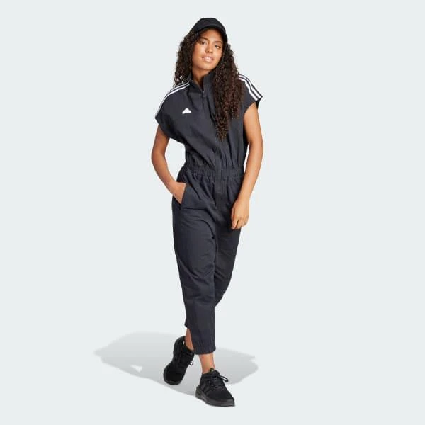 商品Adidas|Tiro Woven Loose Jumpsuit,价格¥757,第3张图片详细描述