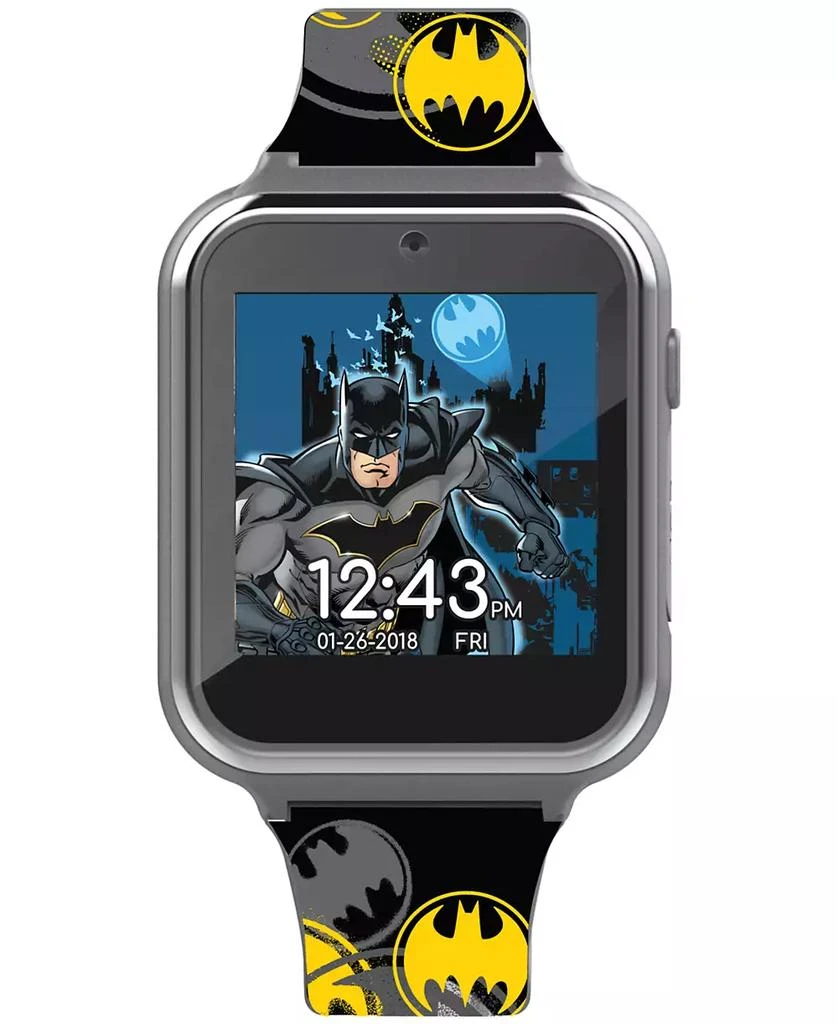 商品Accutime|Kid's Batman Silicone Strap Touchscreen Smart Watch 46x41mm,价格¥277,第1张图片