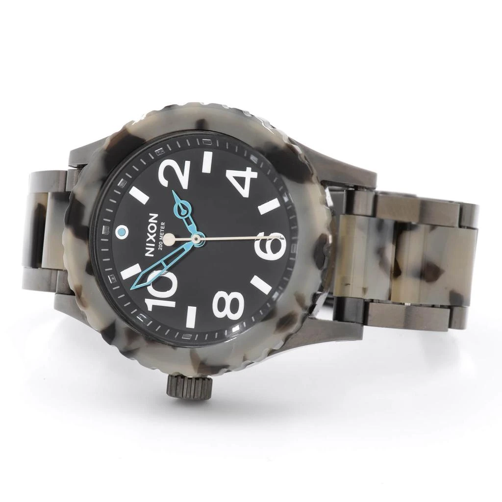 商品Nixon|Nixon A4102590 Men's 38-20 Gunmetal Face Grey Tortoise Bracelet Watch,价格¥670,第3张图片详细描述
