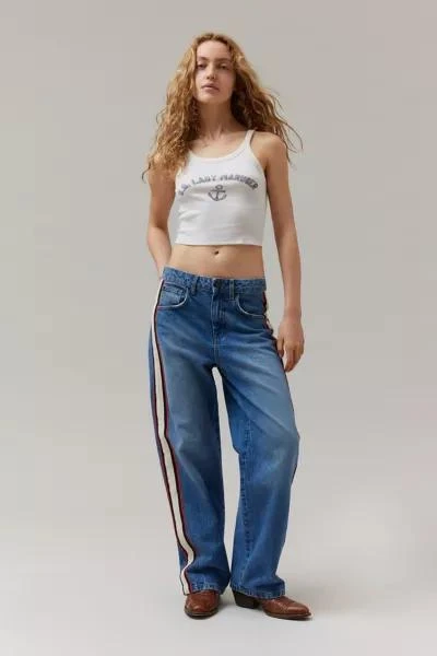 商品BDG|BDG Bella Baggy Jean - Side Stripe,价格¥522,第1张图片