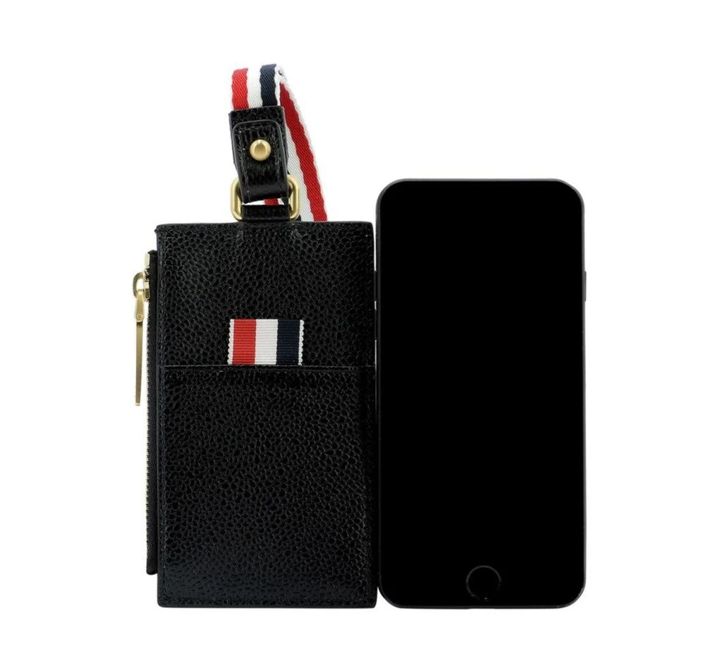 商品Thom Browne|Thom Browne Tri-Stripe Neck Strap Cardholder,价格¥2163,第3张图片详细描述