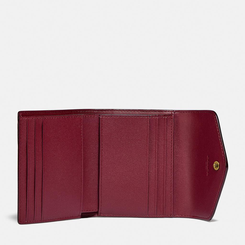 商品Coach|Coach Women's Crossgrain Wyn Small Wallet,价格¥1070,第4张图片详细描述