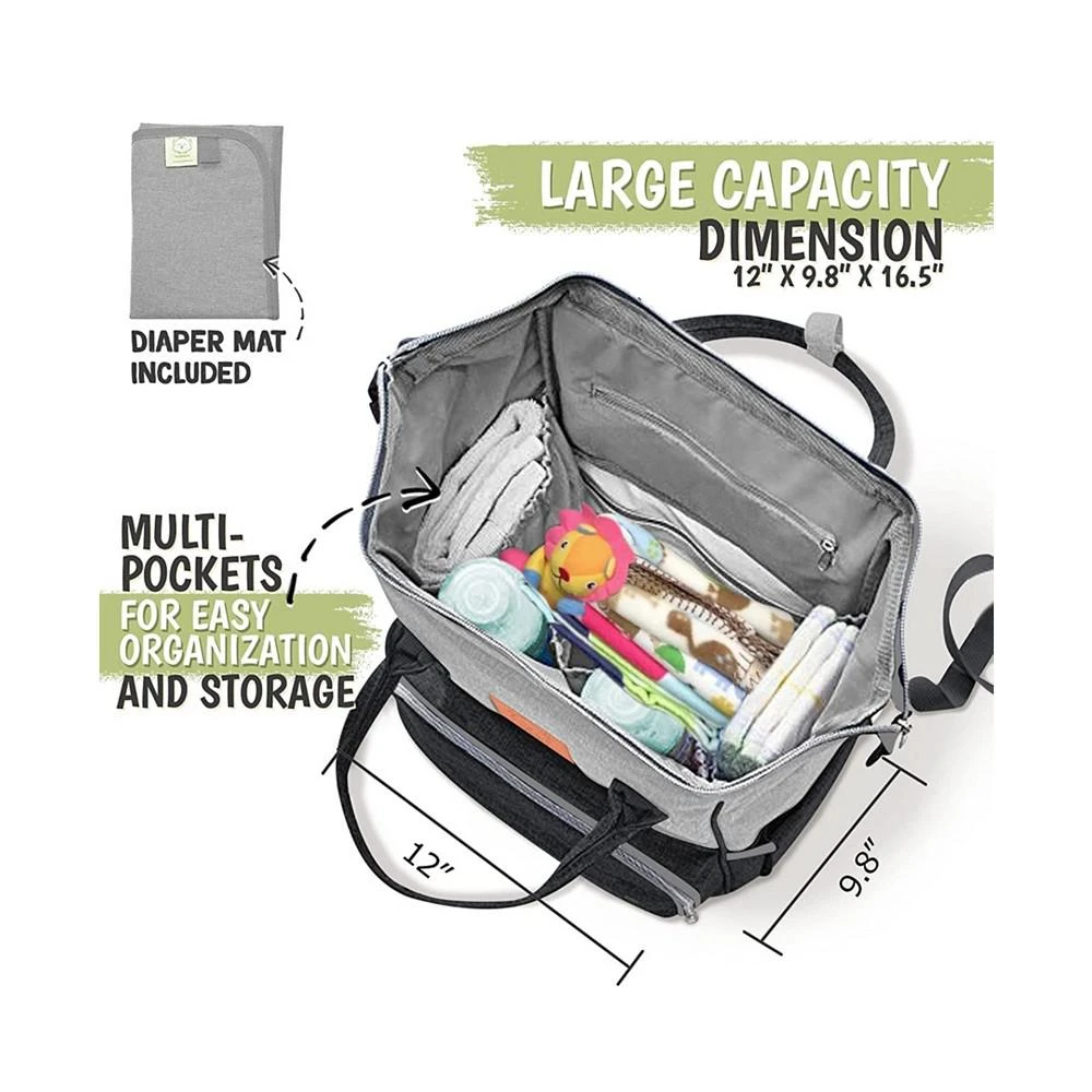 商品KeaBabies|Boys and Girls Original Diaper Backpack,价格¥373,第3张图片详细描述