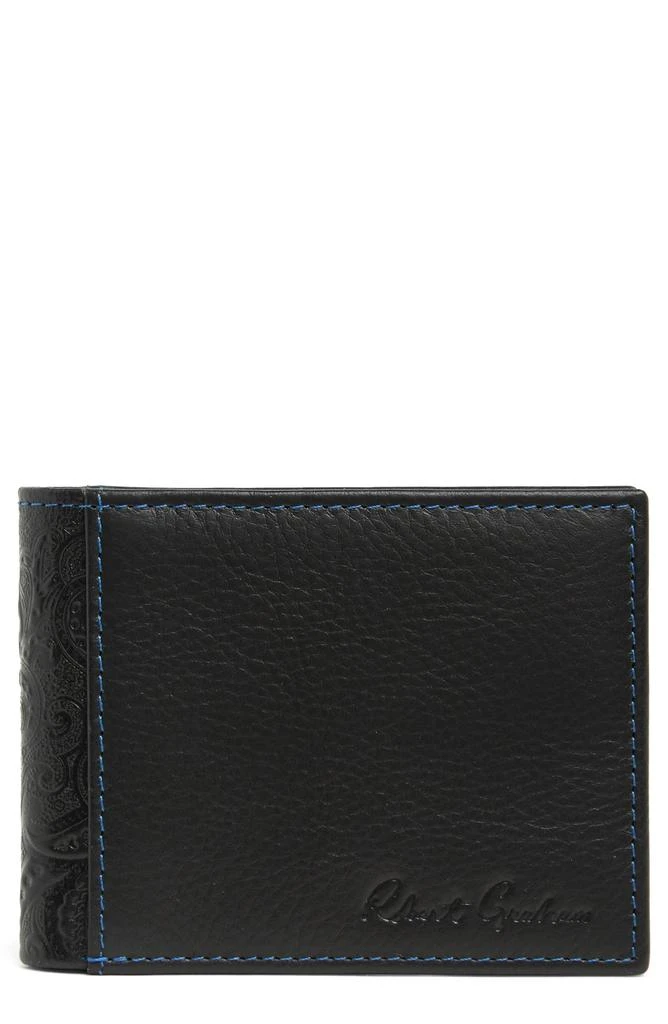 商品Robert Graham|Austin Embossed Leather Wallet,价格¥133,第1张图片