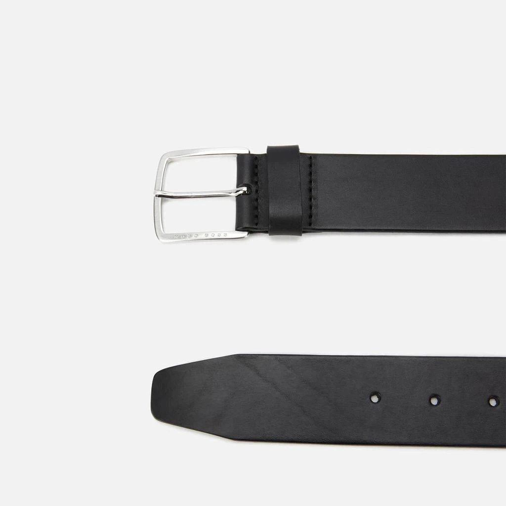 商品Hugo Boss|BOSS Men's Pin Buckle Vegetable Tanned Leather Belt - Black,价格¥275,第2张图片详细描述