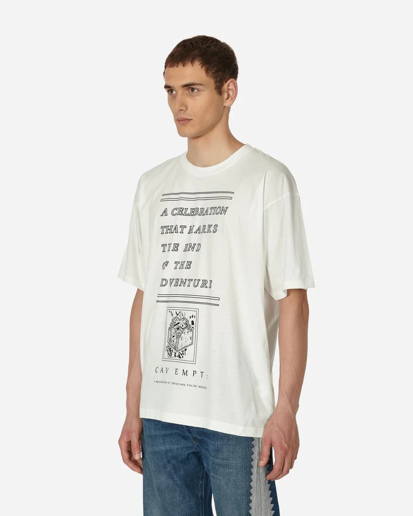 商品Cav Empt|FK Sheet13 Big T-Shirt White,价格¥381,第2张图片详细描述