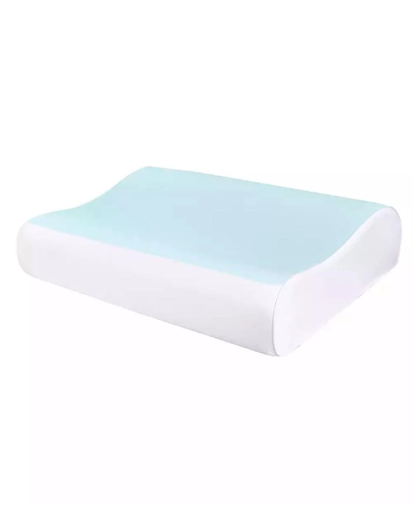 商品Comfort Revolution|Heat Minimizing Hydraluxe™ Gel & Open Cell Ventilated Cool Comfort Memory Foam Pillow,价格¥540,第1张图片