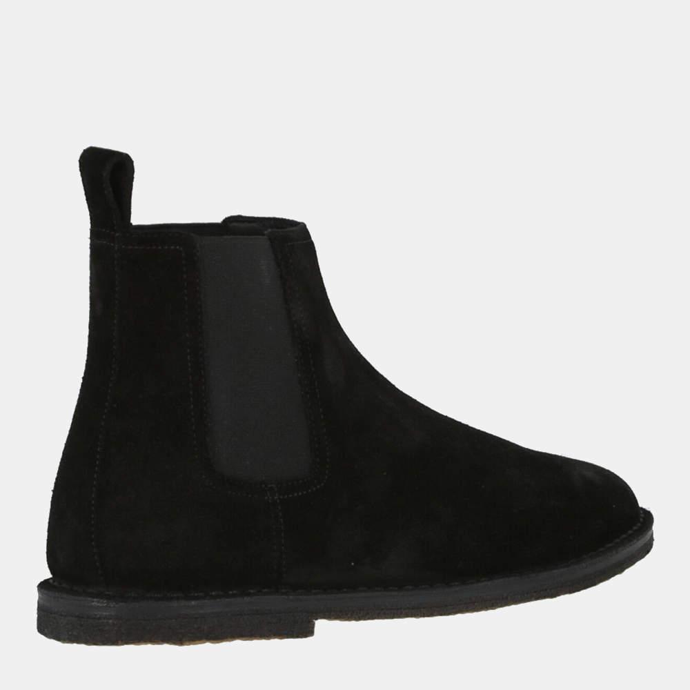 商品[二手商品] Yves Saint Laurent|Saint Laurent Paris Black Suede  Oran Chelsea Boots Size IT 41.5,价格¥4193,第5张图片详细描述