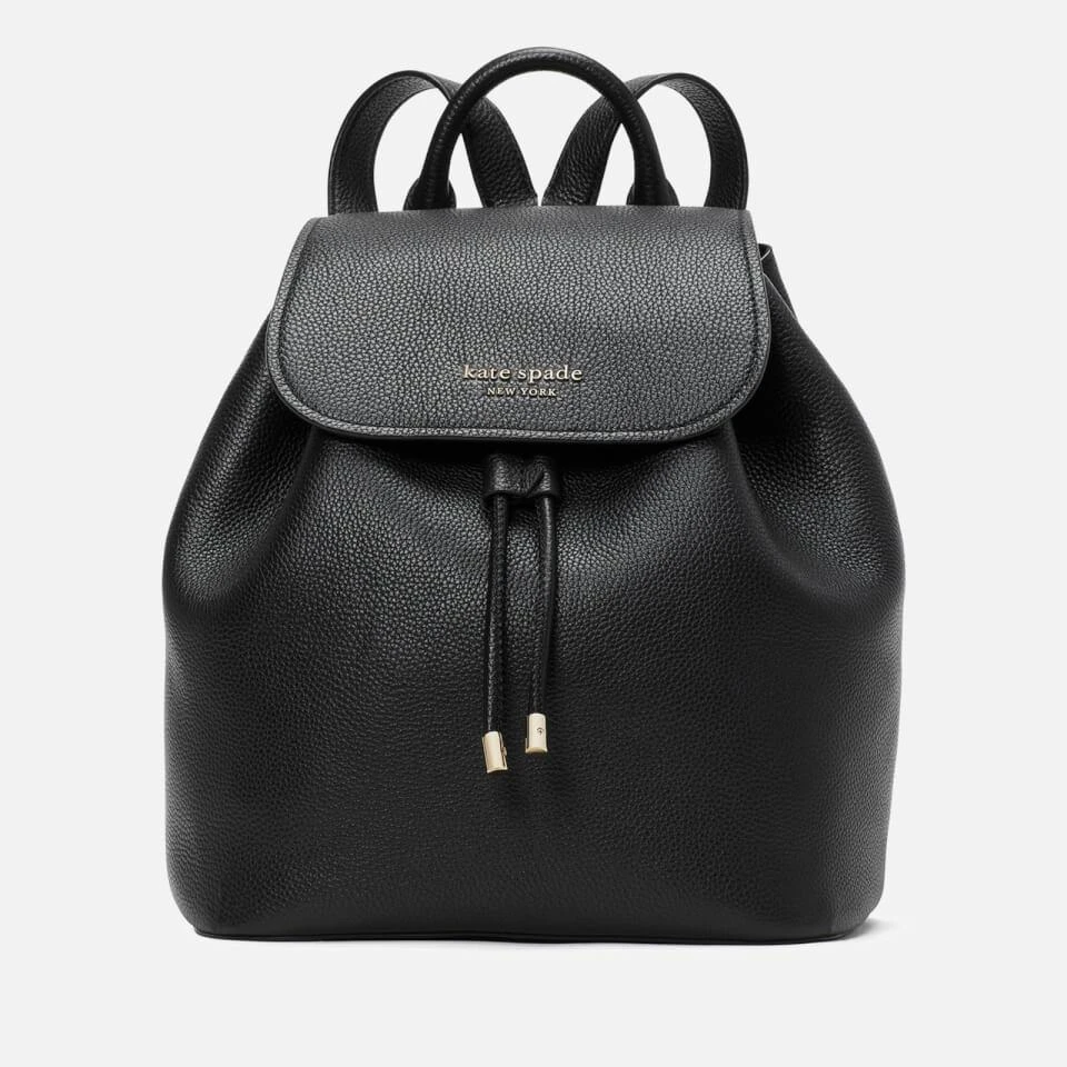 商品Kate Spade|Kate Spade New York Women's Sinch Flap Backpack - Black,价格¥1780,第1张图片